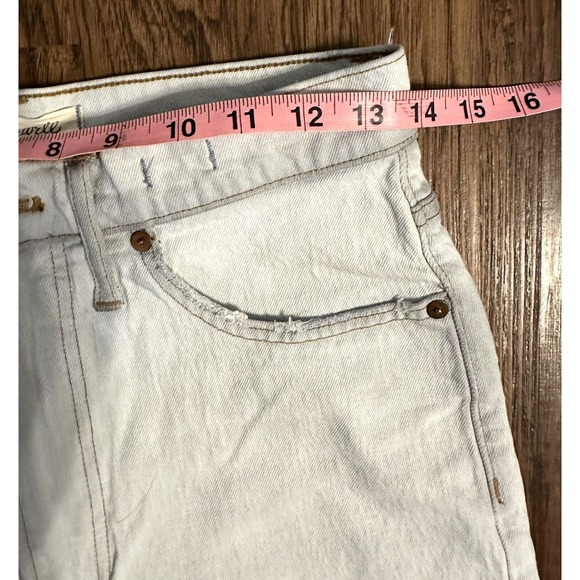 Madewell The Perfect Vintage Wide-Leg Crop Jean in Edmunds Wash 27 Light Wash - Picture 5 of 8